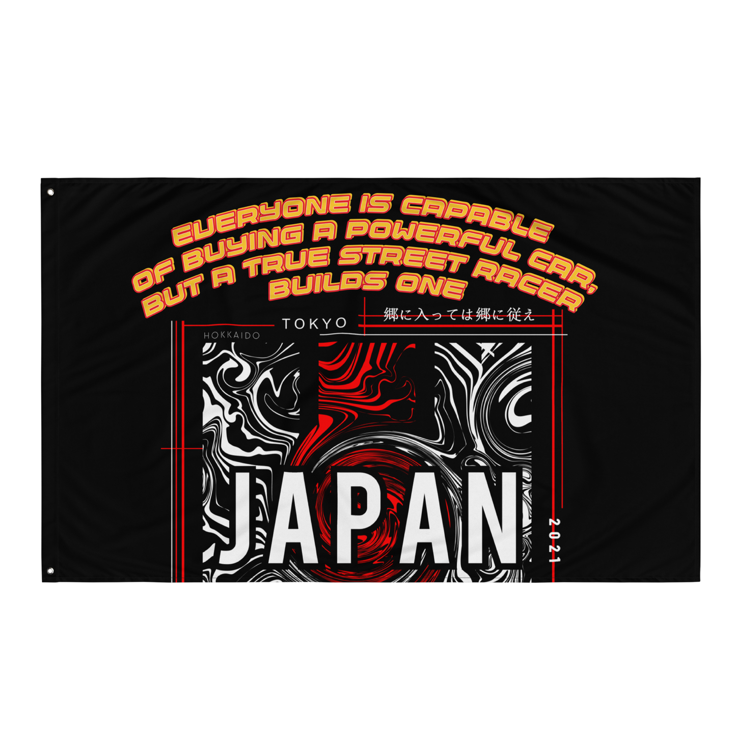 Street Racing Construction Flag