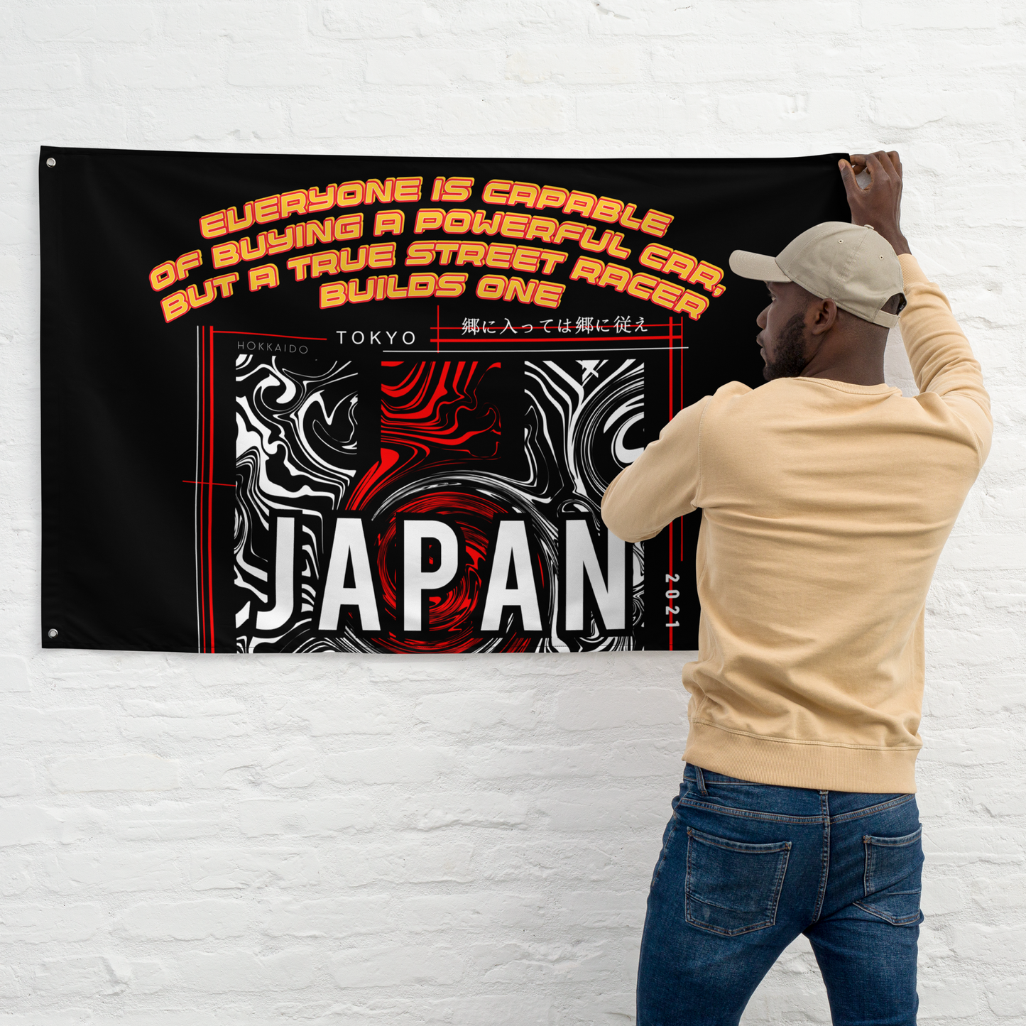 Street Racing Construction Flag