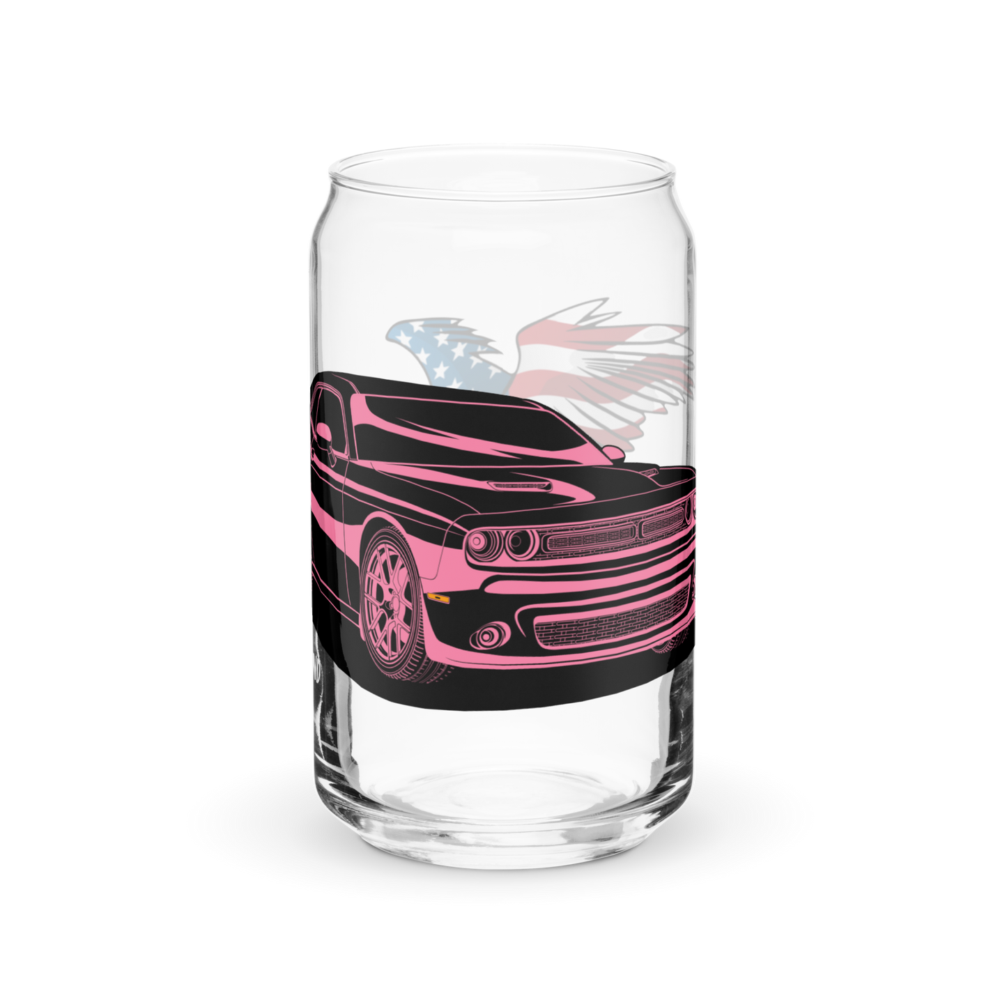 Dodge Hellcat SRT 2015 Jar Shaped Glass