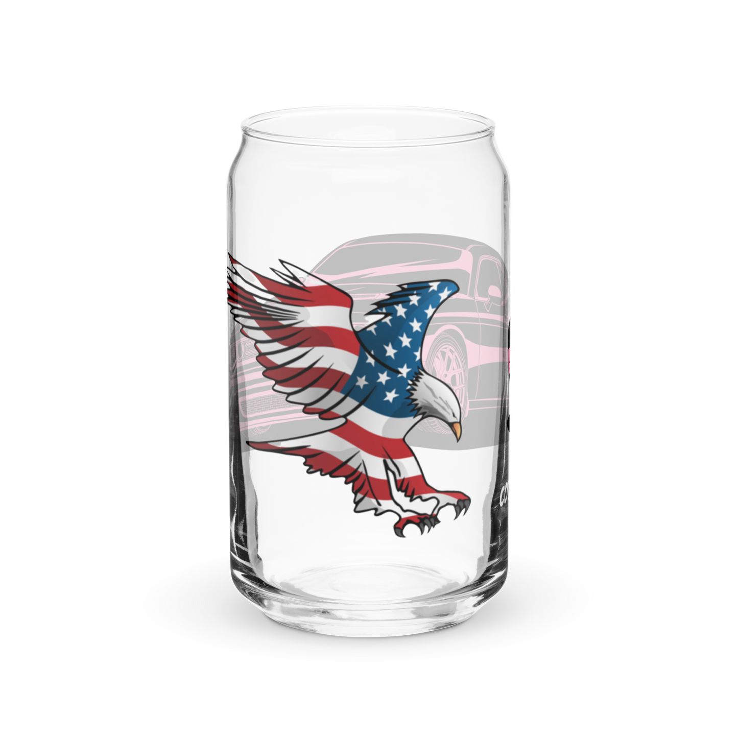 Dodge Hellcat SRT 2015 Jar Shaped Glass