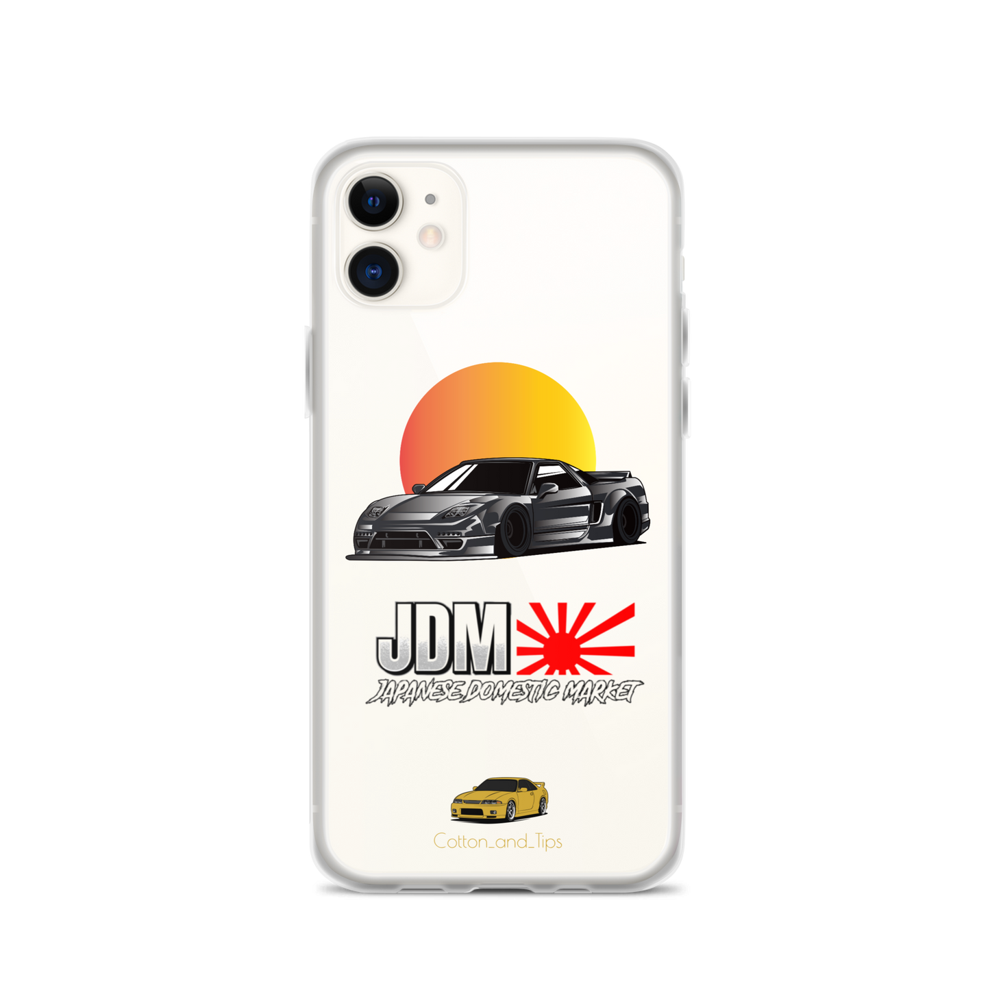 Honda NSX Cover at Sunset (JDM) iPhone® 7 - 14 PRO