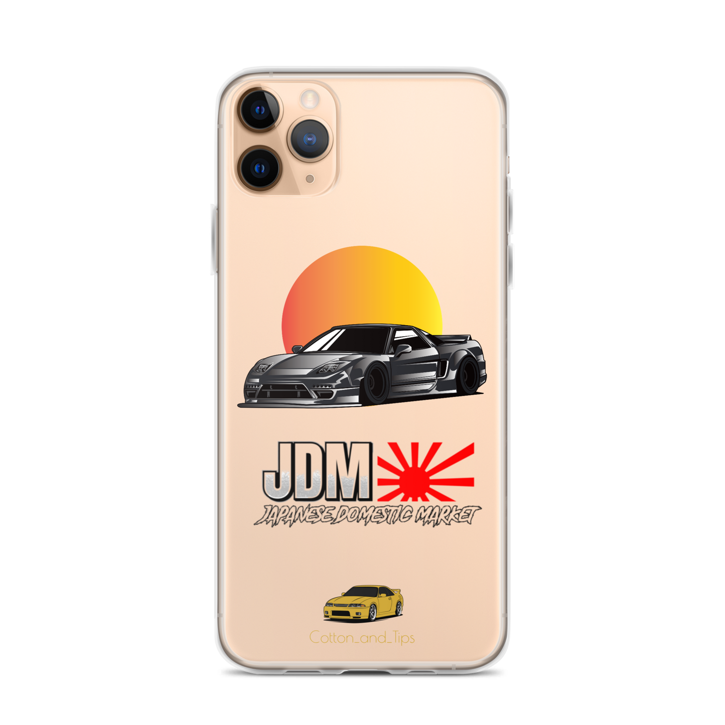Honda NSX Cover at Sunset (JDM) iPhone® 7 - 14 PRO