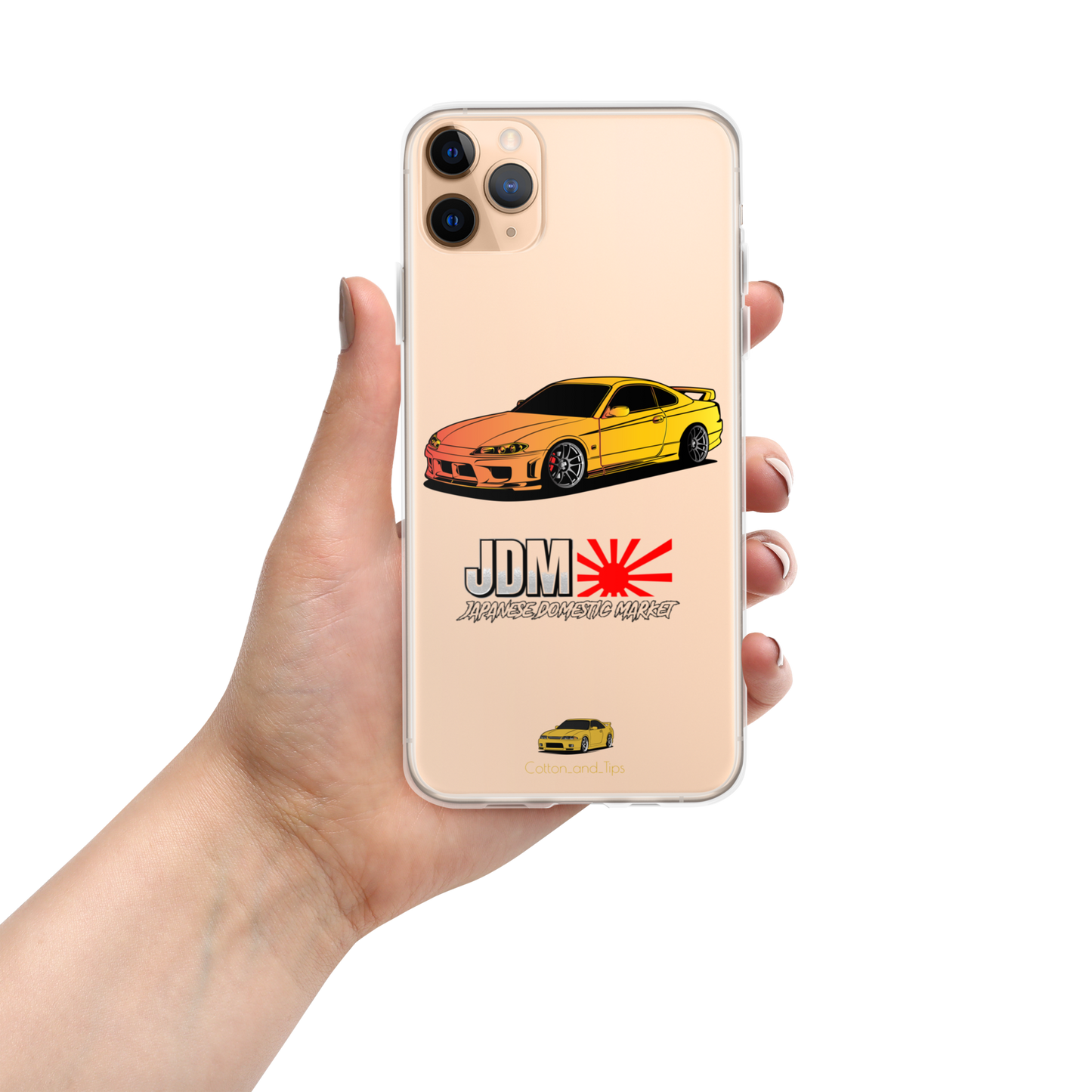 Nissan S15 Wrap Sunset (JDM) Case iPhone® 7 - 14 PRO