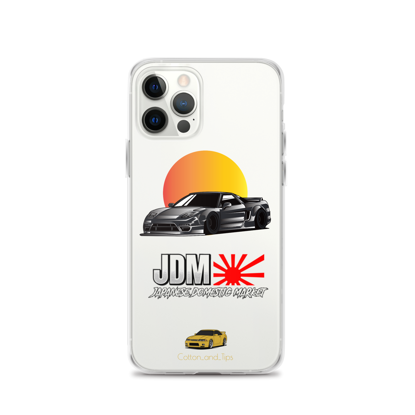 Honda NSX Cover at Sunset (JDM) iPhone® 7 - 14 PRO