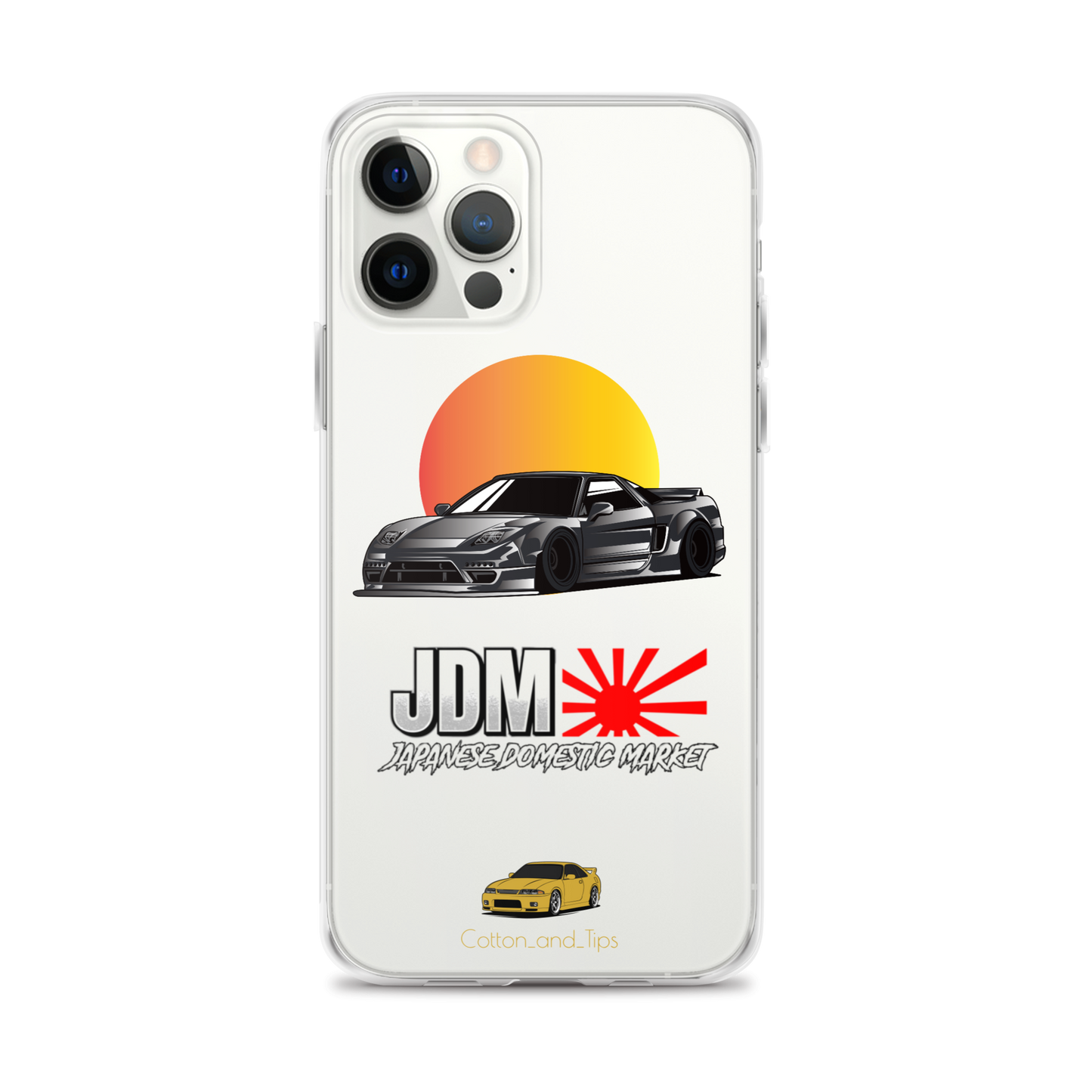 Honda NSX Cover at Sunset (JDM) iPhone® 7 - 14 PRO