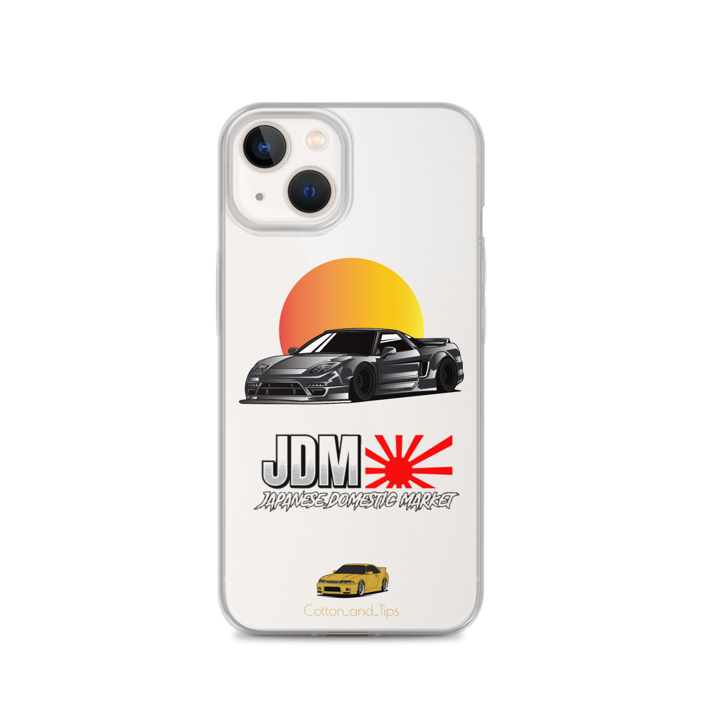 Honda NSX Cover at Sunset (JDM) iPhone® 7 - 14 PRO