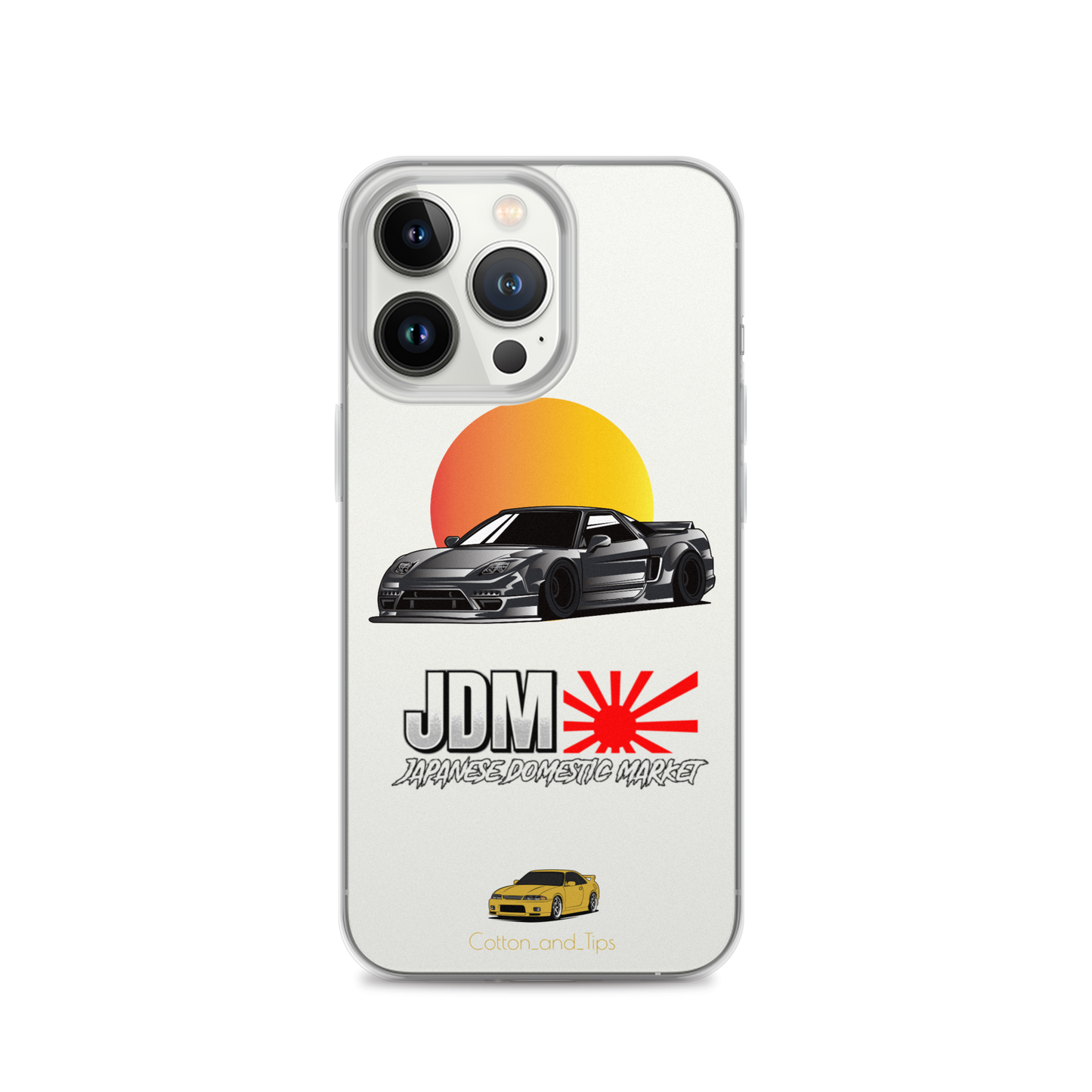 Honda NSX Cover at Sunset (JDM) iPhone® 7 - 14 PRO