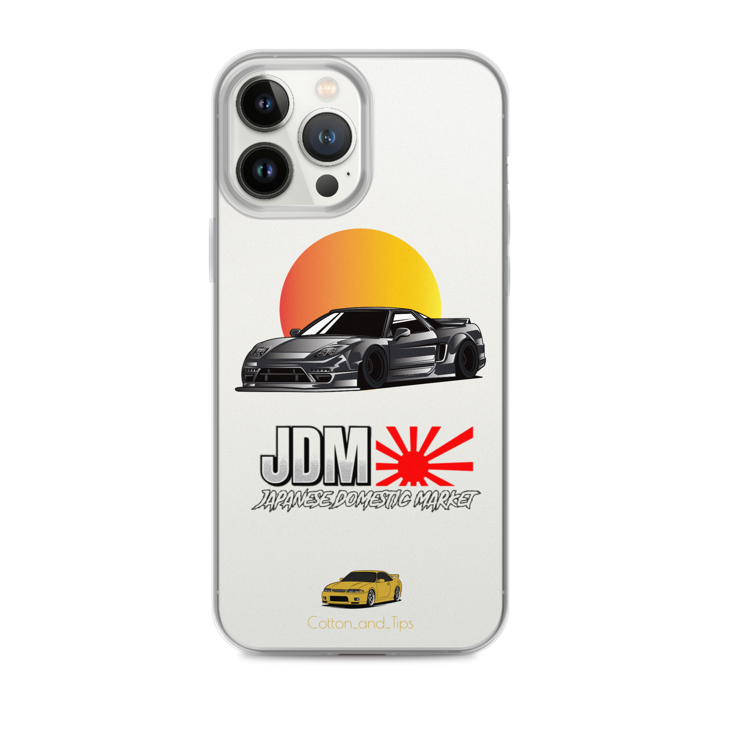 Honda NSX Cover at Sunset (JDM) iPhone® 7 - 14 PRO