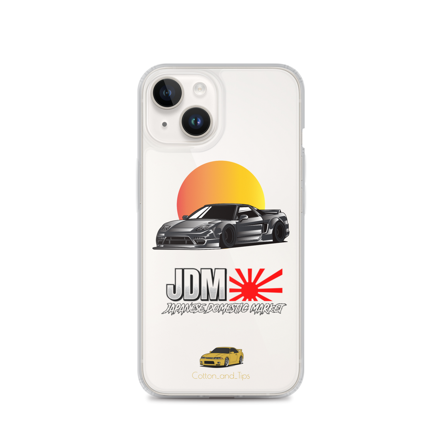 Honda NSX Cover at Sunset (JDM) iPhone® 7 - 14 PRO