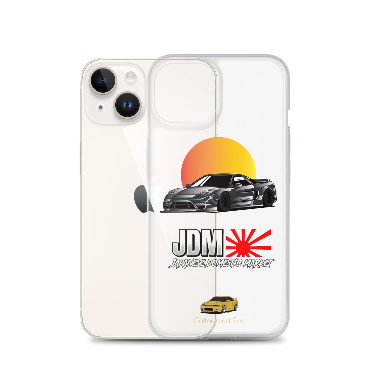 Honda NSX Cover at Sunset (JDM) iPhone® 7 - 14 PRO