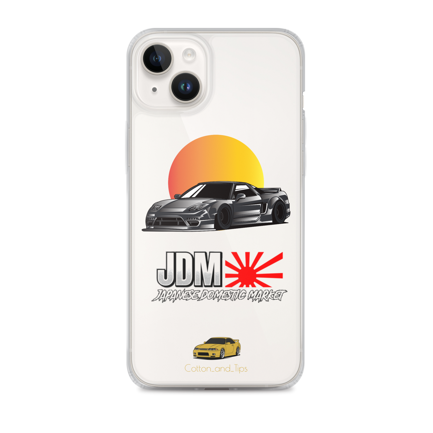 Honda NSX Cover at Sunset (JDM) iPhone® 7 - 14 PRO