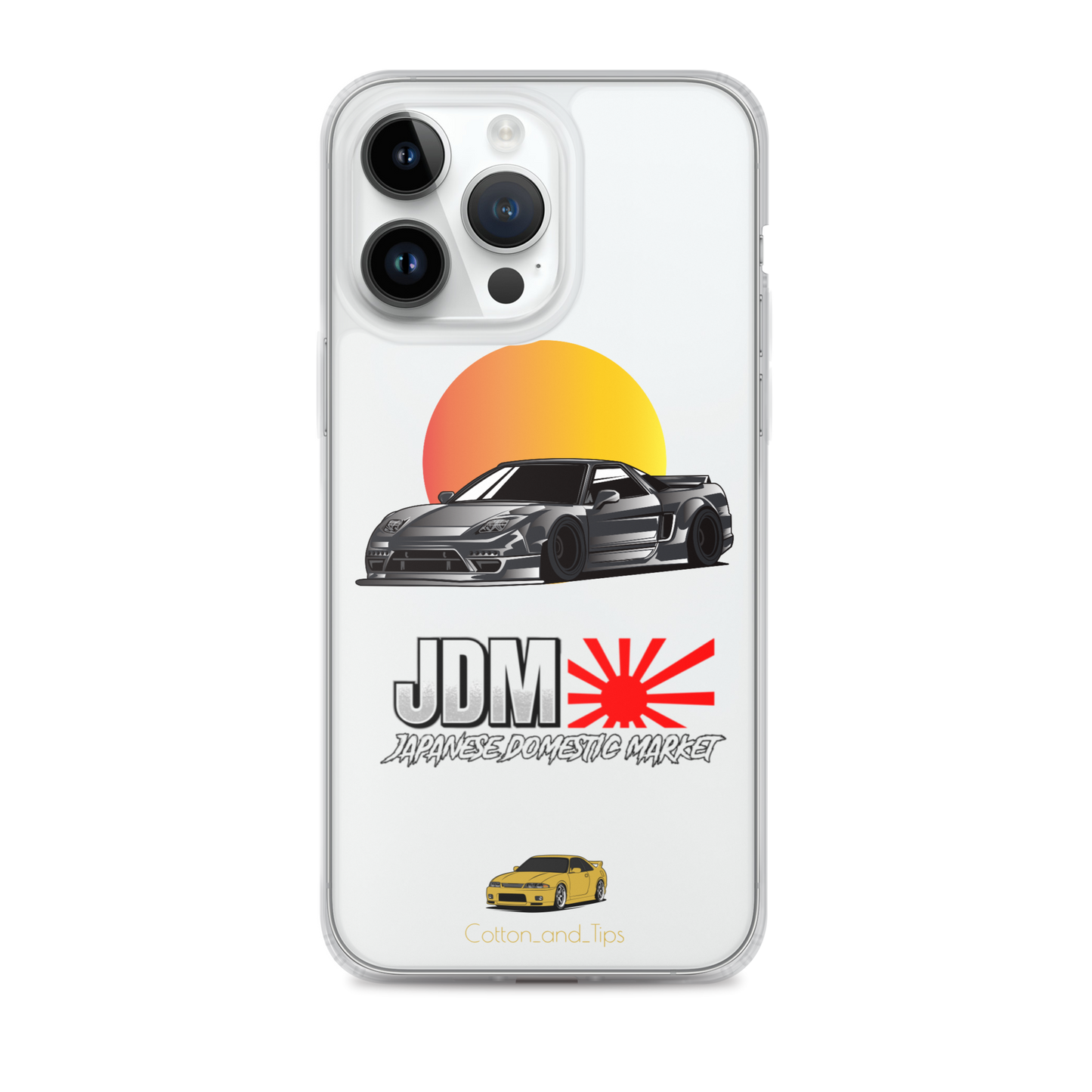 Honda NSX Cover at Sunset (JDM) iPhone® 7 - 14 PRO