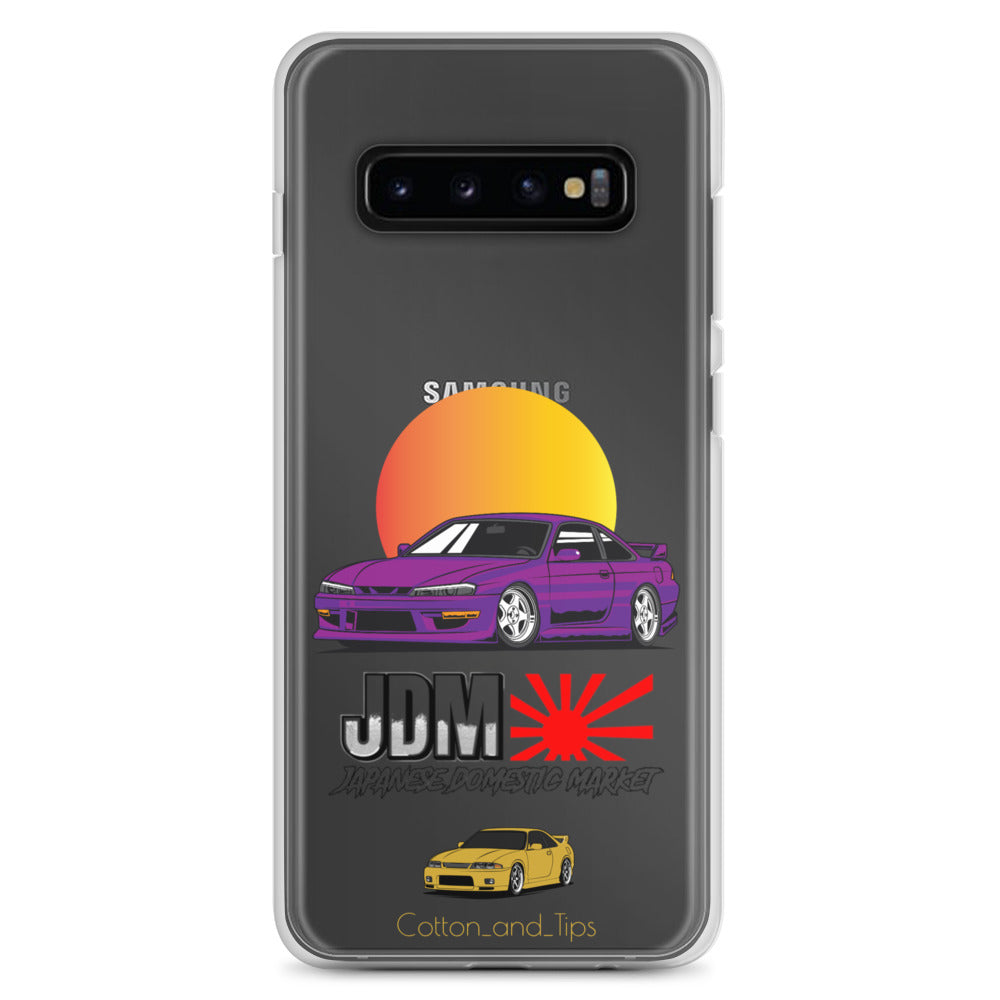 Cover Nissan S15 Purple at Sunset Samsung® S10 - S22 Ultra