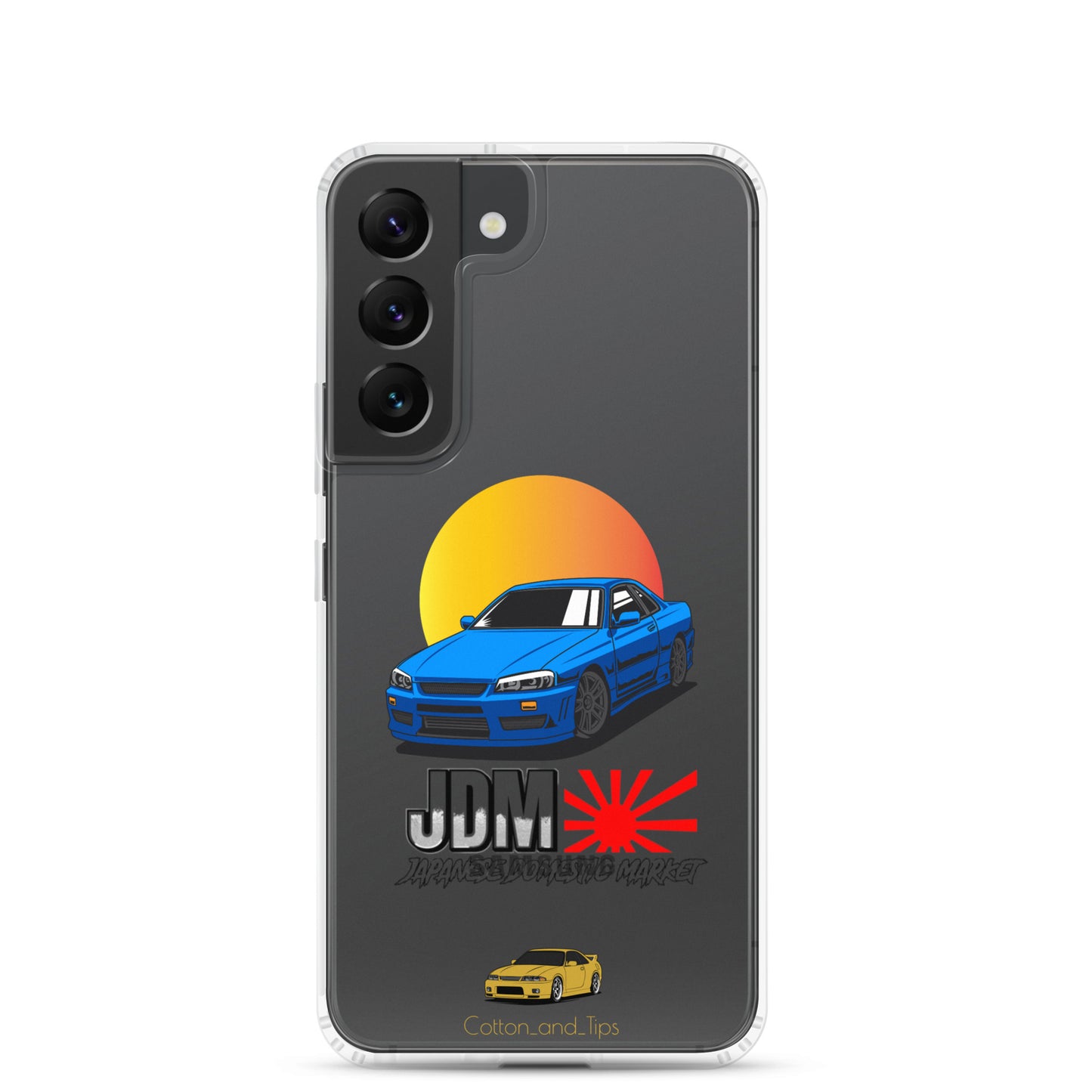 Cover Nissan Skyline R34 Sunset Blue (JDM) Samsung® S10 - S22 Ultra