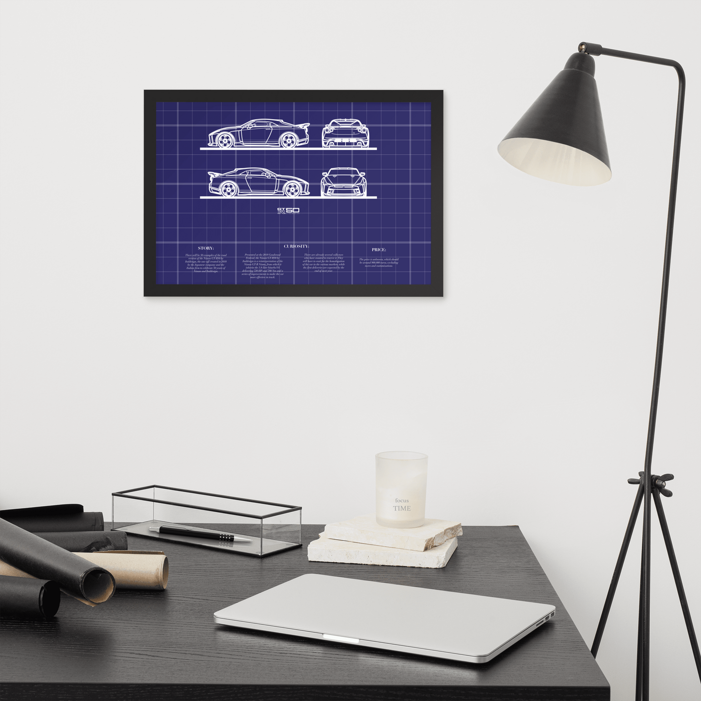 Poster Nissan GTR50 BY ITALDESIGN