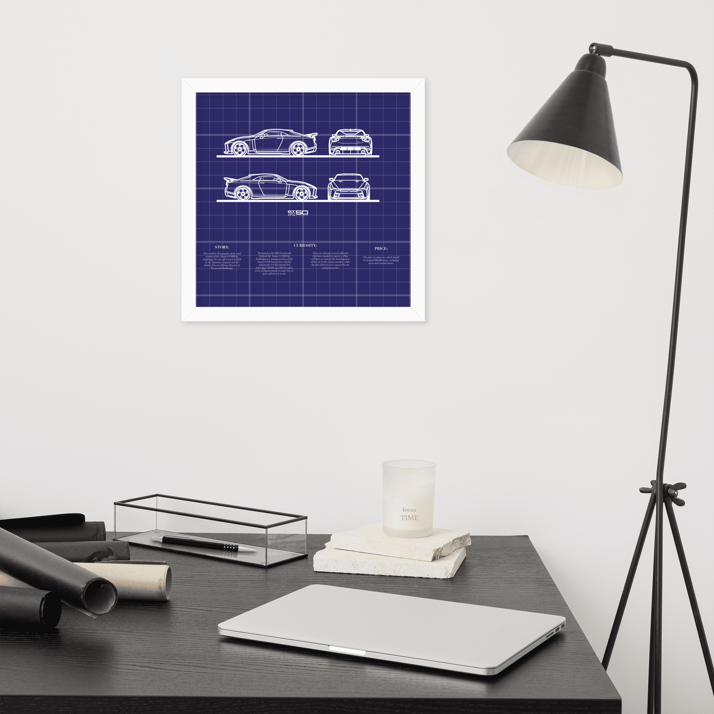 Poster Nissan GTR50 BY ITALDESIGN