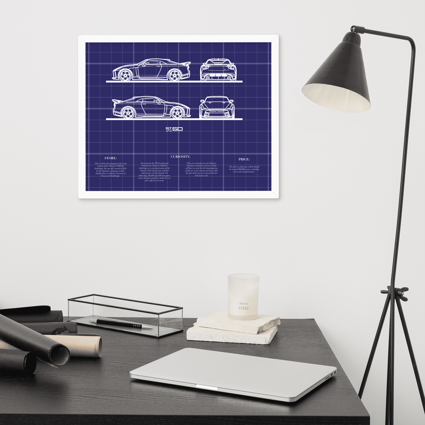 Poster Nissan GTR50 BY ITALDESIGN