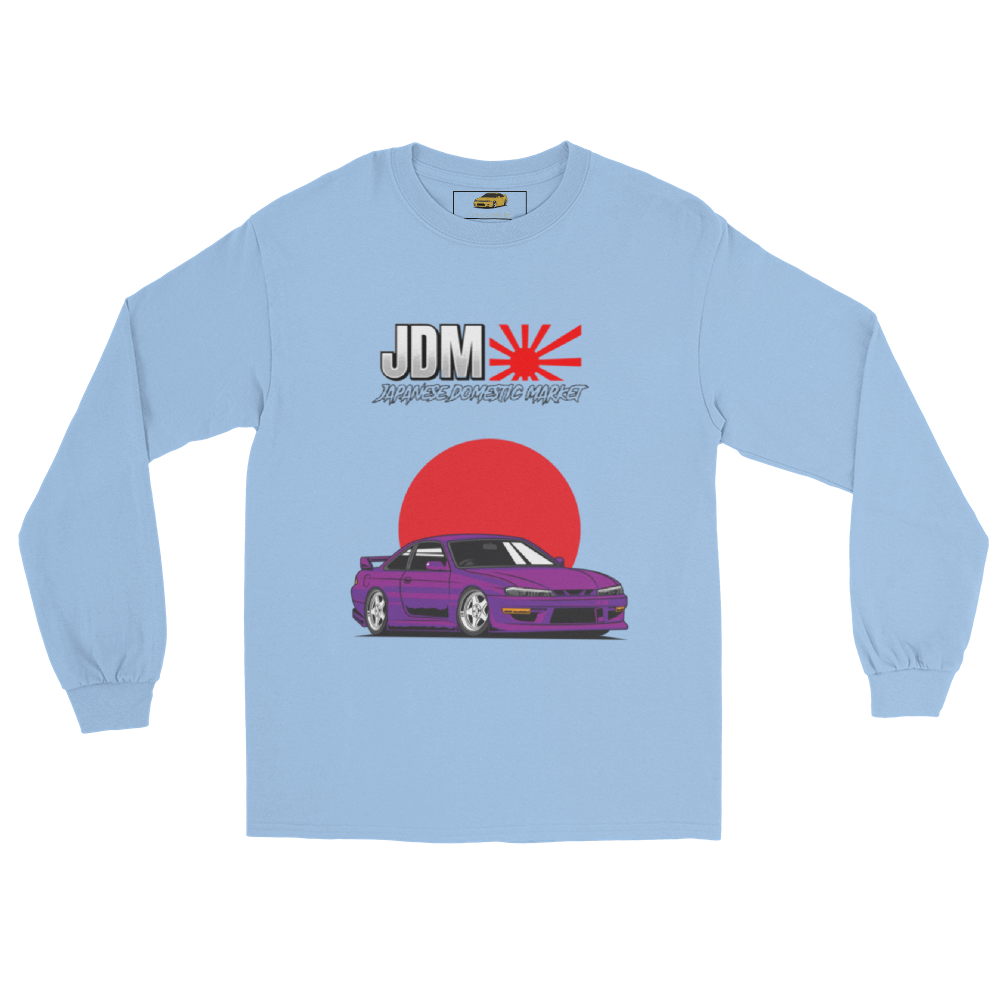 Nissan S15 Purple Japanese Flag Long Sleeve Jersey (JDM)