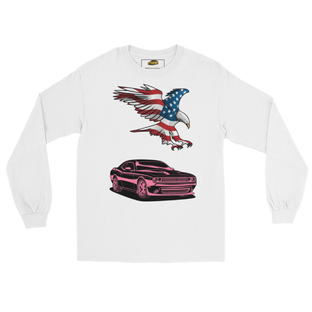 Dodge Hellcat SRT 2015 Long Sleeve Jersey Rose Design