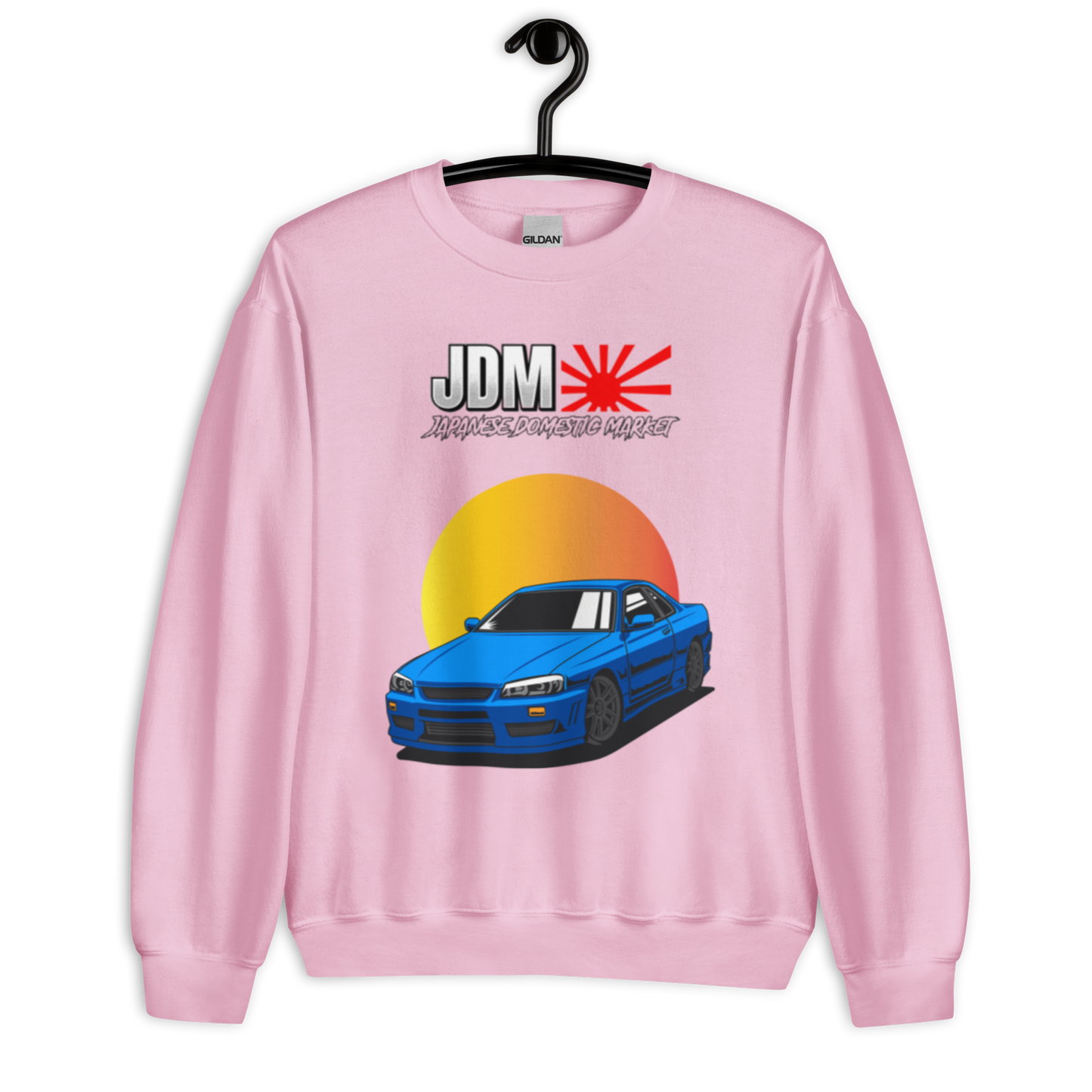 Nissan Skyline R34 Blue Sunset (JDM) Unisex Sweatshirt