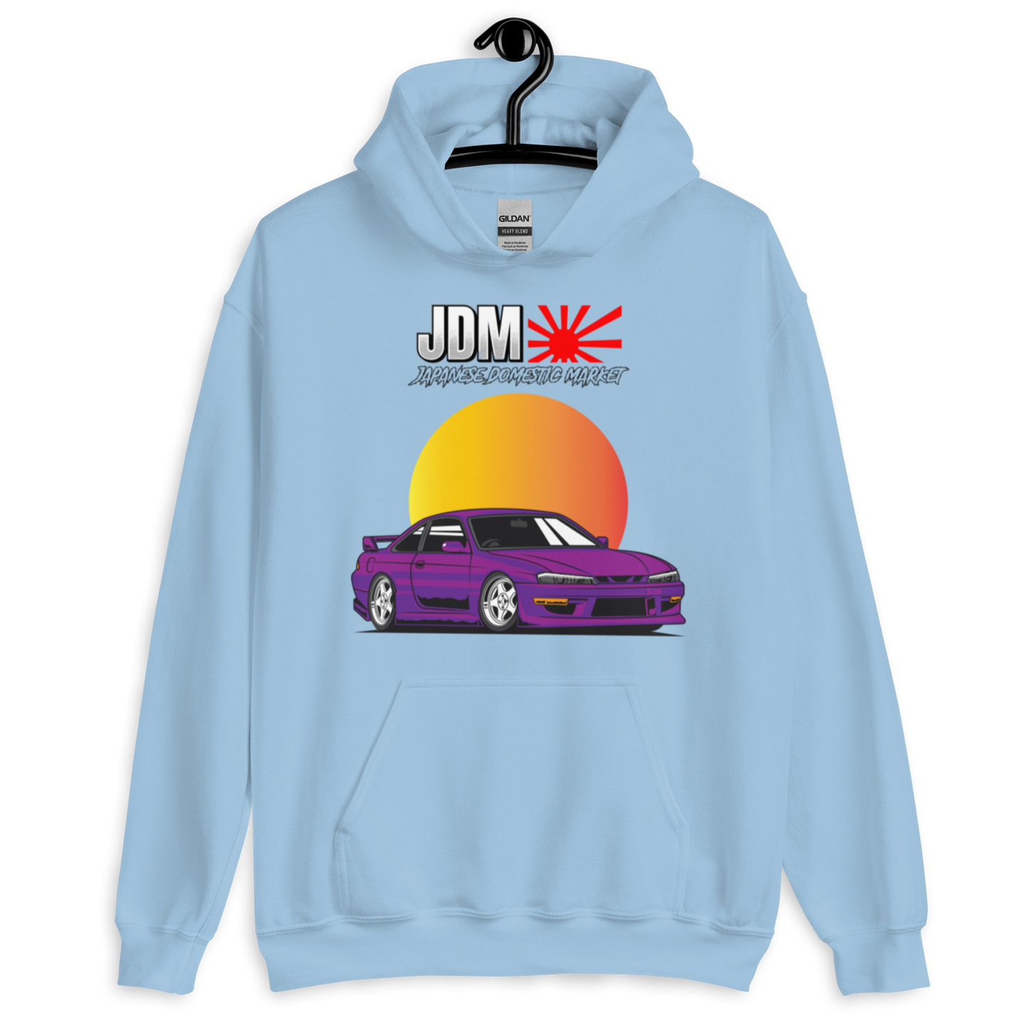 Nissan S15 Purple Sunset (JDM) Unisex Hoodie