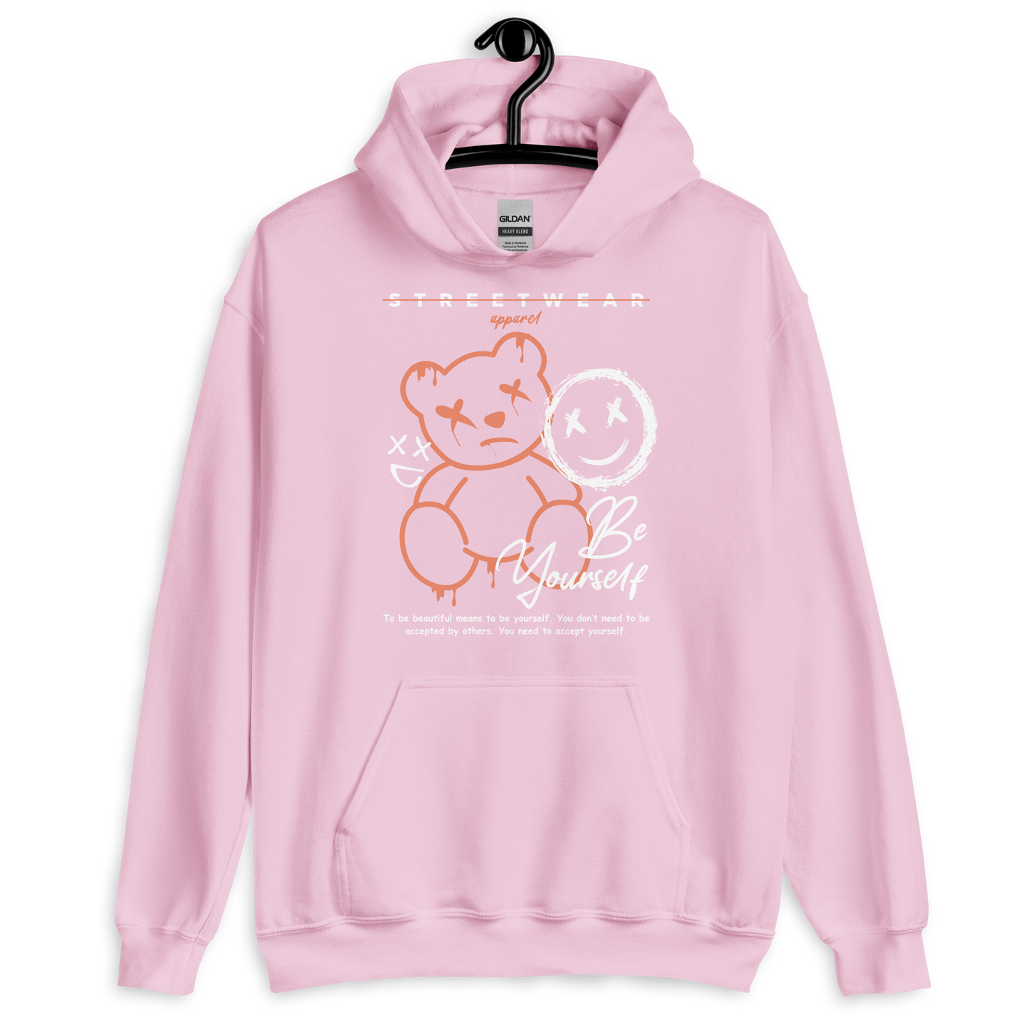 Unisex Hoodie bear love yourself