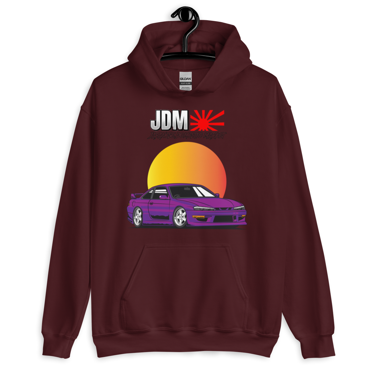 Nissan S15 Purple Sunset (JDM) Unisex Hoodie