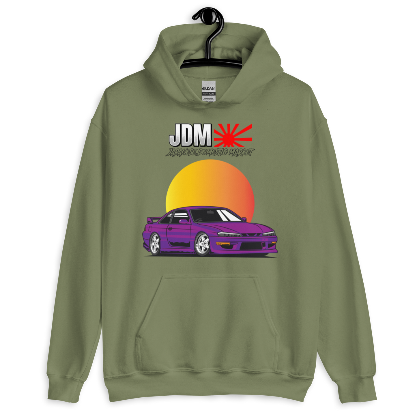 Nissan S15 Purple Sunset (JDM) Unisex Hoodie
