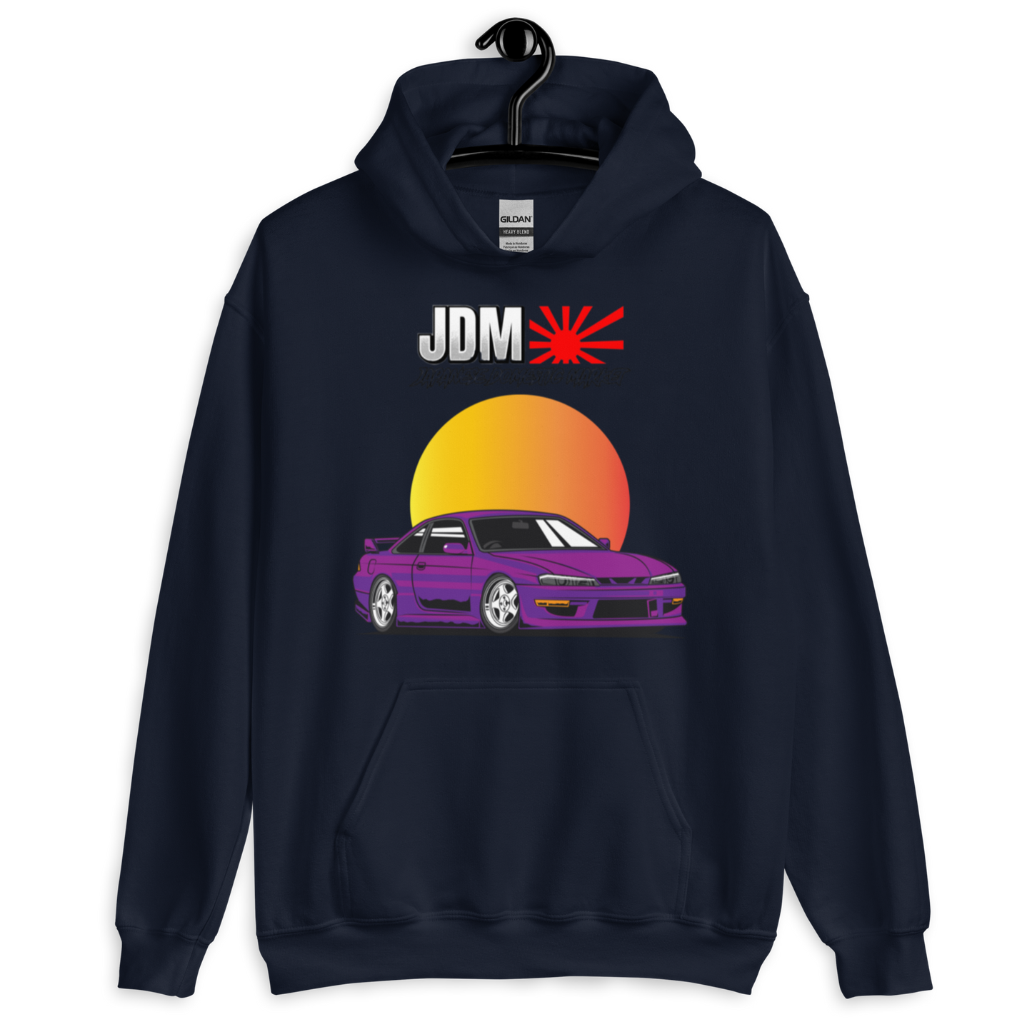 Nissan S15 Purple Sunset (JDM) Unisex Hoodie