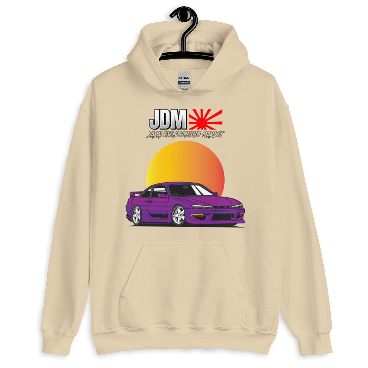 Nissan S15 Purple Sunset (JDM) Unisex Hoodie