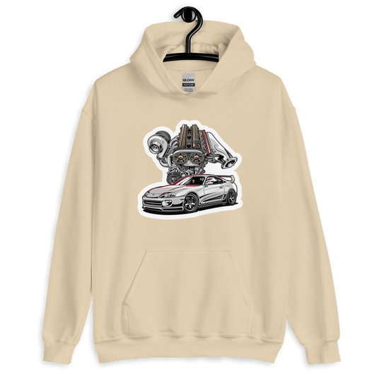 Toyota Supra MK IV 2JZ Unisex Hoodie