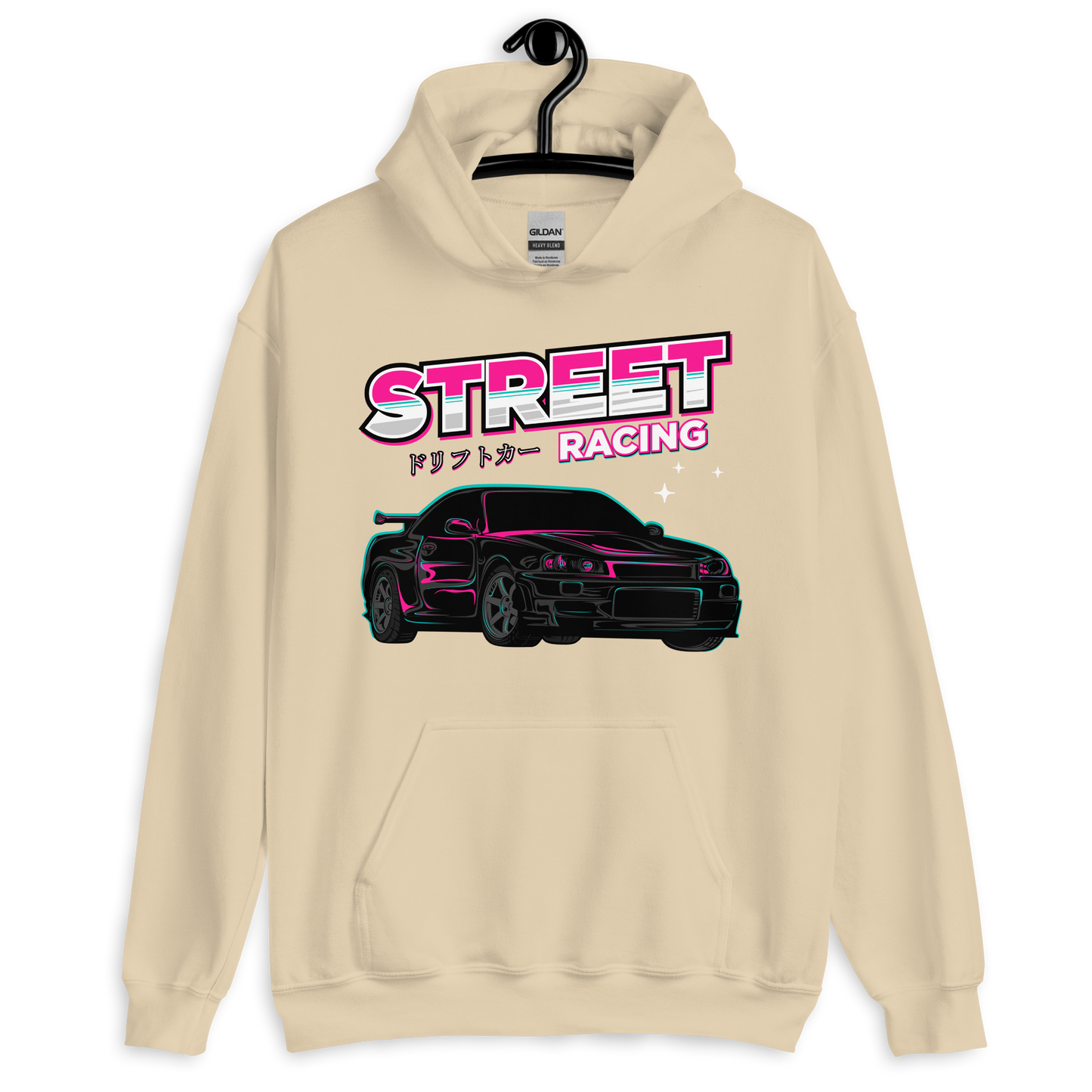 Unisex Hoodie Street Racing (CUSTOM GRAPHIC)