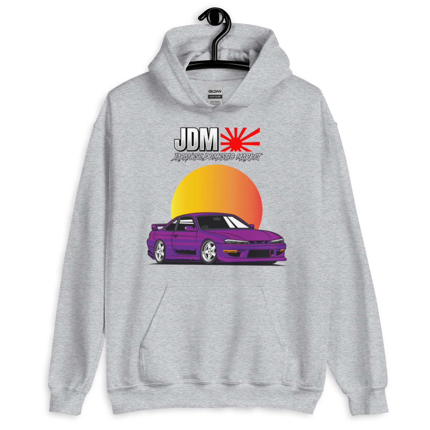 Nissan S15 Purple Sunset (JDM) Unisex Hoodie