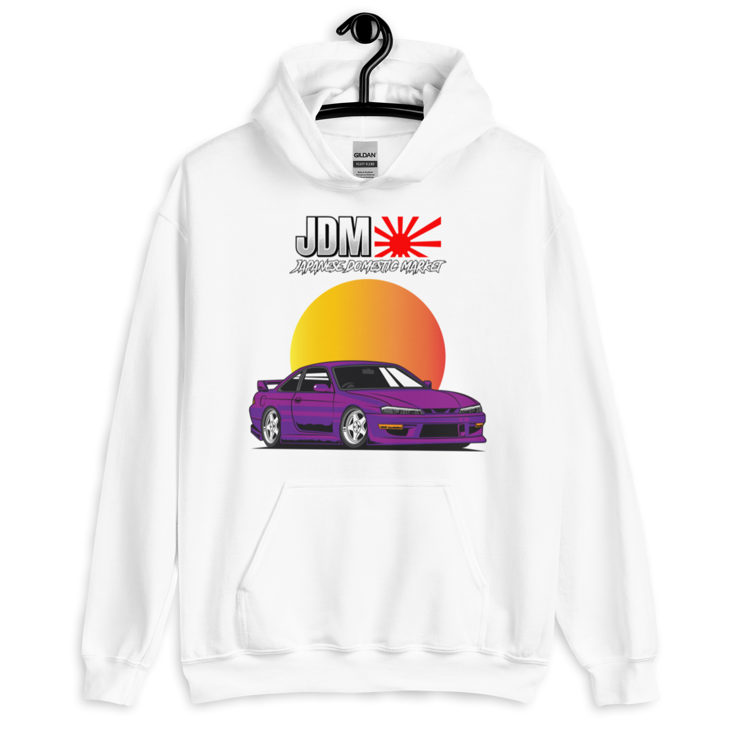 Nissan S15 Purple Sunset (JDM) Unisex Hoodie