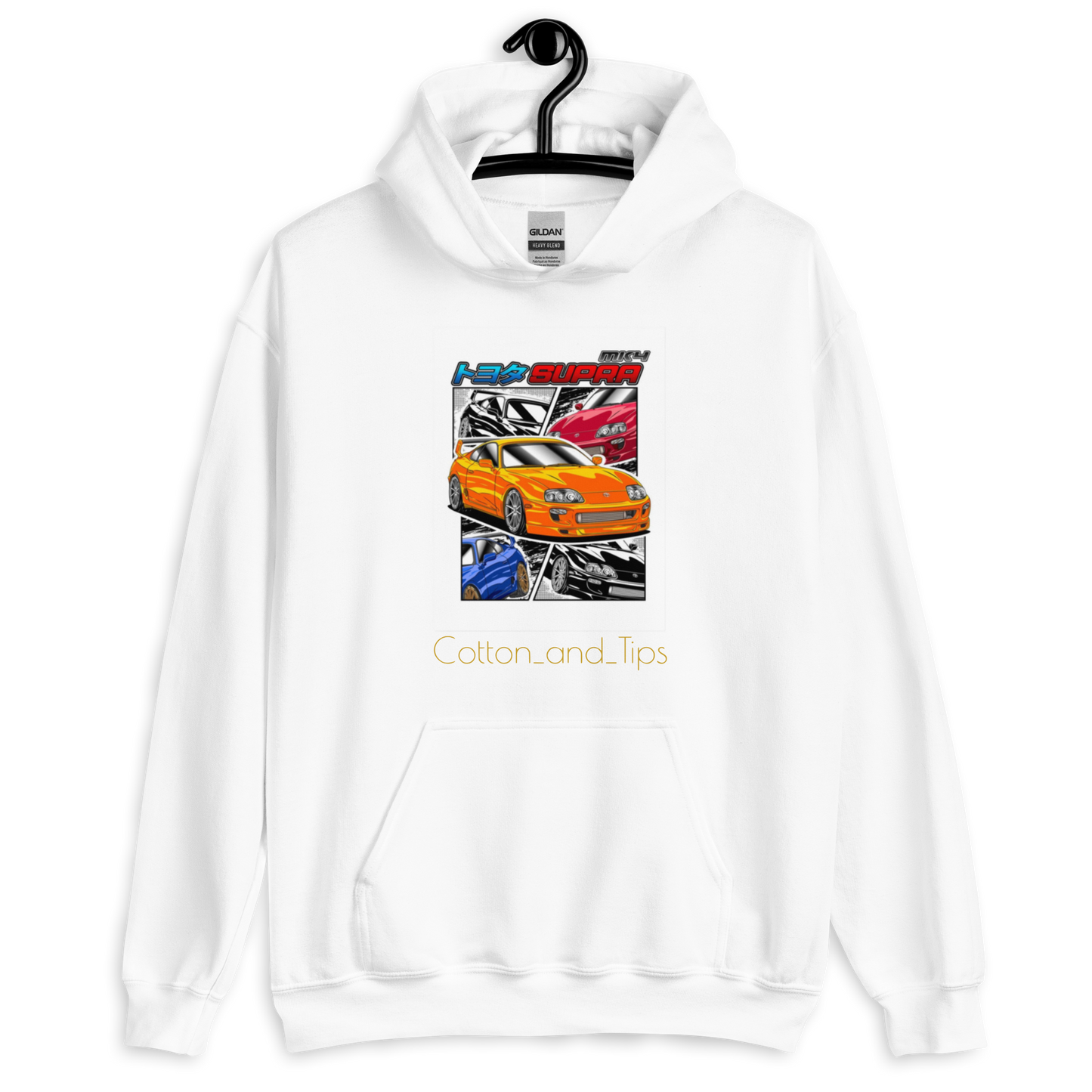 Unisex Hoodie Supra MK4 Illustration