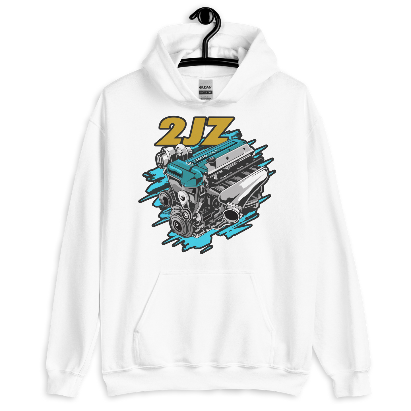 Unisex Hoodie 2JZ Engine