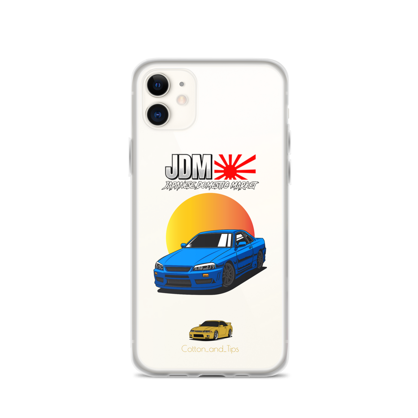 Skyline Cover R34 Sunset Blue (JDM) iPhone® 7 - 14 PRO