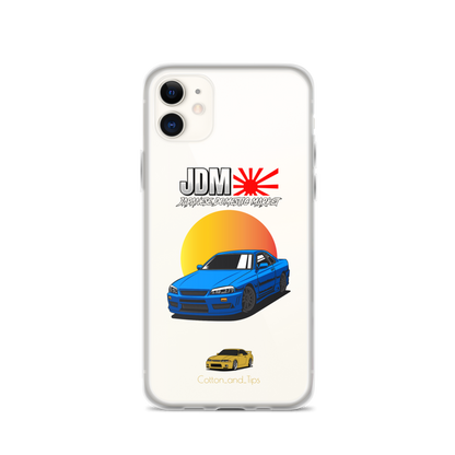 Skyline Cover R34 Sunset Blue (JDM) iPhone® 7 - 14 PRO