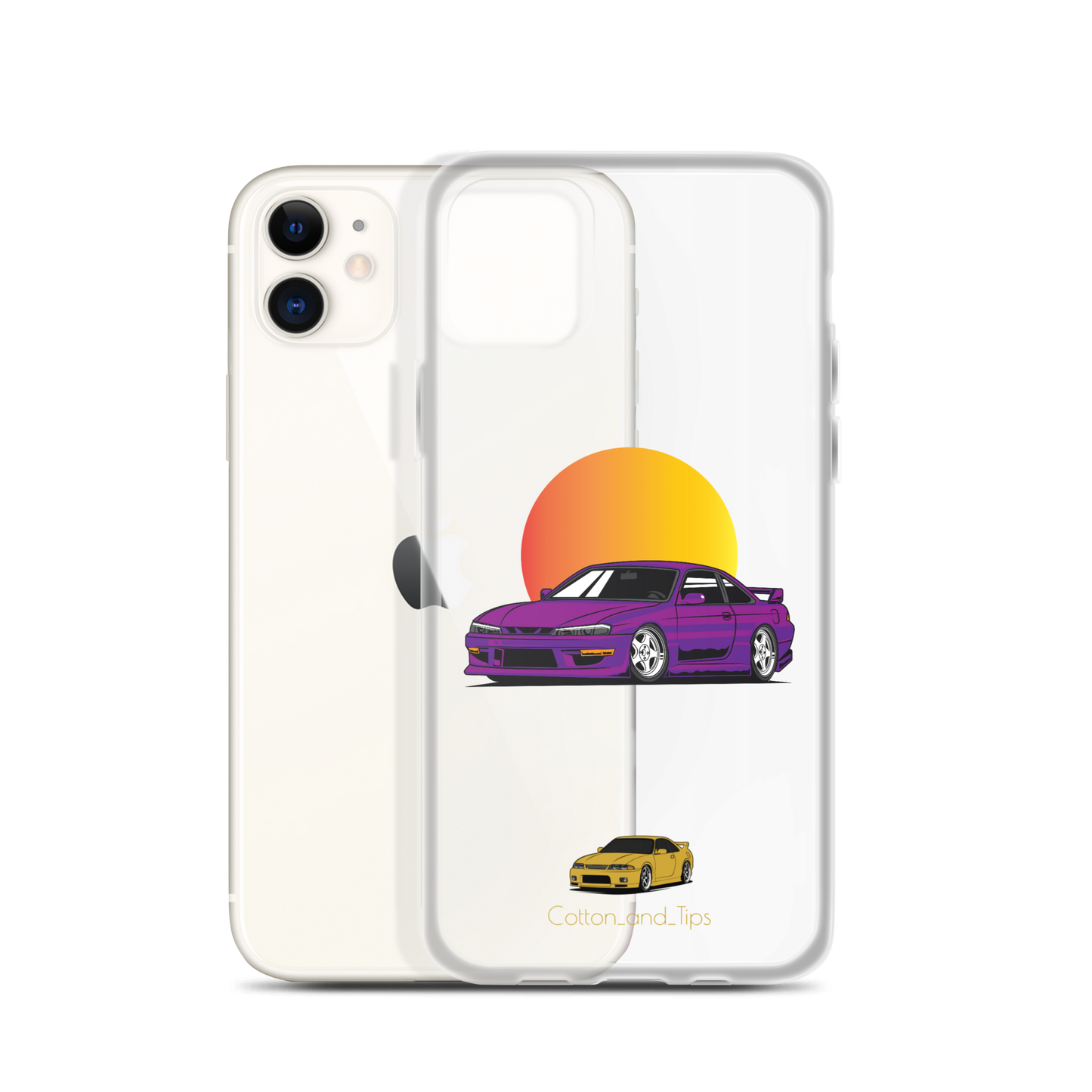 Nissan S15 Cover Purple at Dust iPhone® 7 - 14 PRO