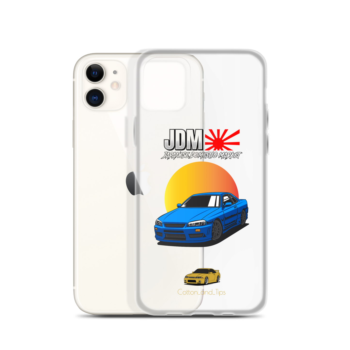 Skyline Cover R34 Sunset Blue (JDM) iPhone® 7 - 14 PRO