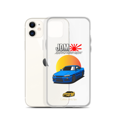 Skyline Cover R34 Sunset Blue (JDM) iPhone® 7 - 14 PRO