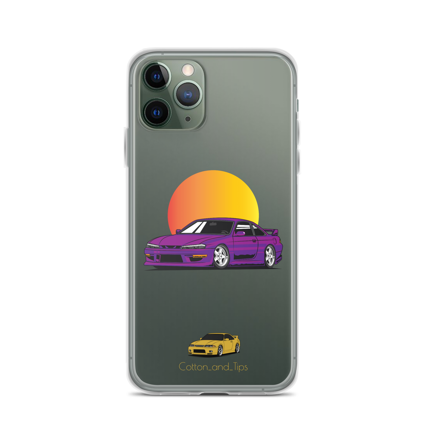 Nissan S15 Cover Purple at Dust iPhone® 7 - 14 PRO