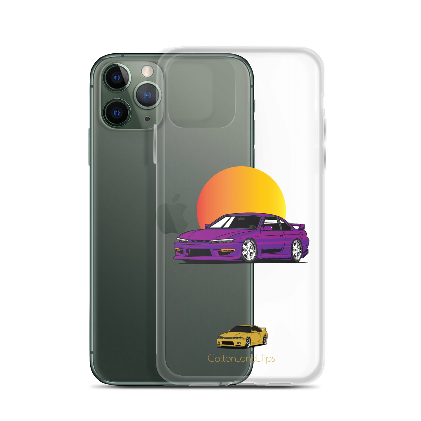 Nissan S15 Cover Purple at Dust iPhone® 7 - 14 PRO