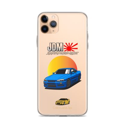 Skyline Cover R34 Sunset Blue (JDM) iPhone® 7 - 14 PRO