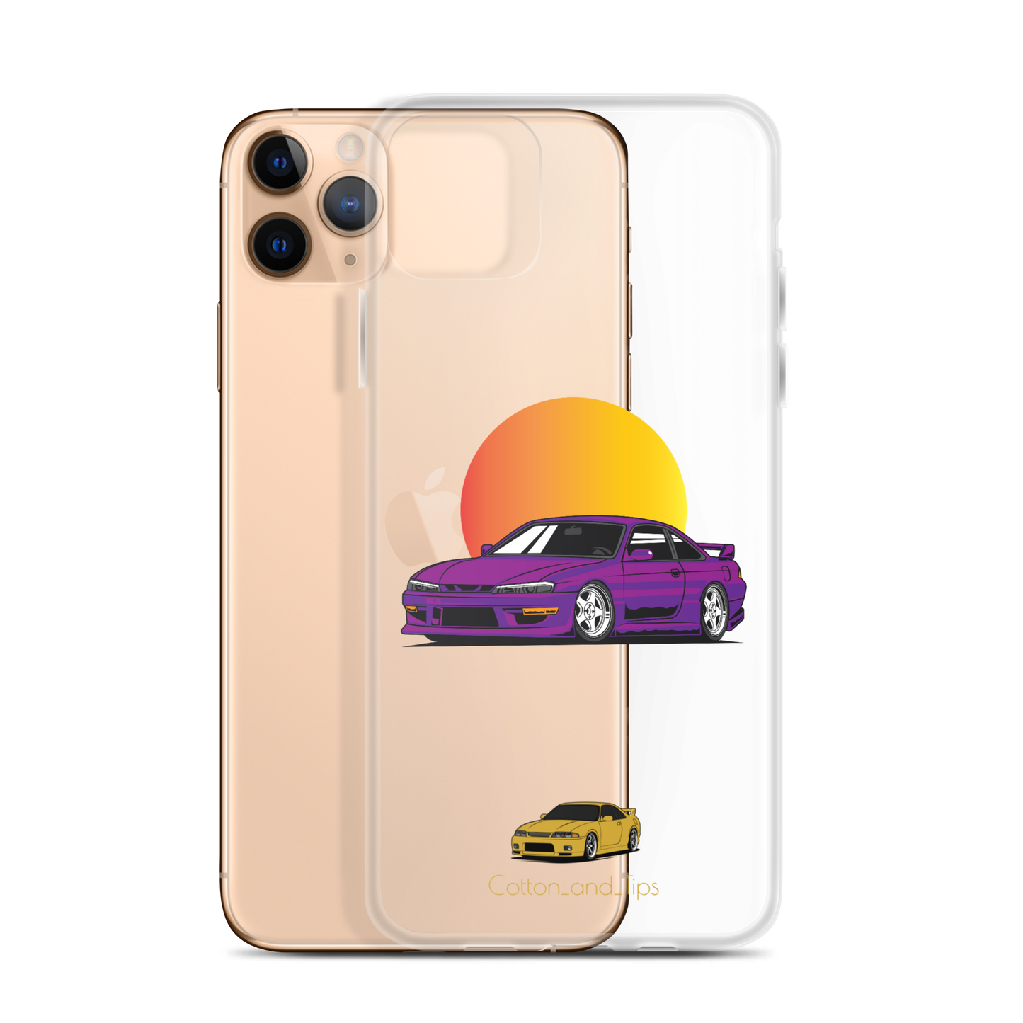 Nissan S15 Cover Purple at Dust iPhone® 7 - 14 PRO