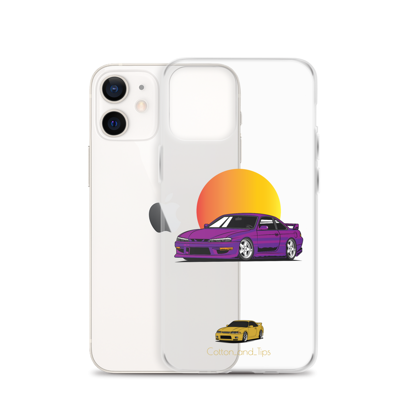 Nissan S15 Cover Purple at Dust iPhone® 7 - 14 PRO