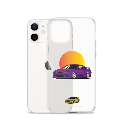 Nissan S15 Cover Purple at Dust iPhone® 7 - 14 PRO