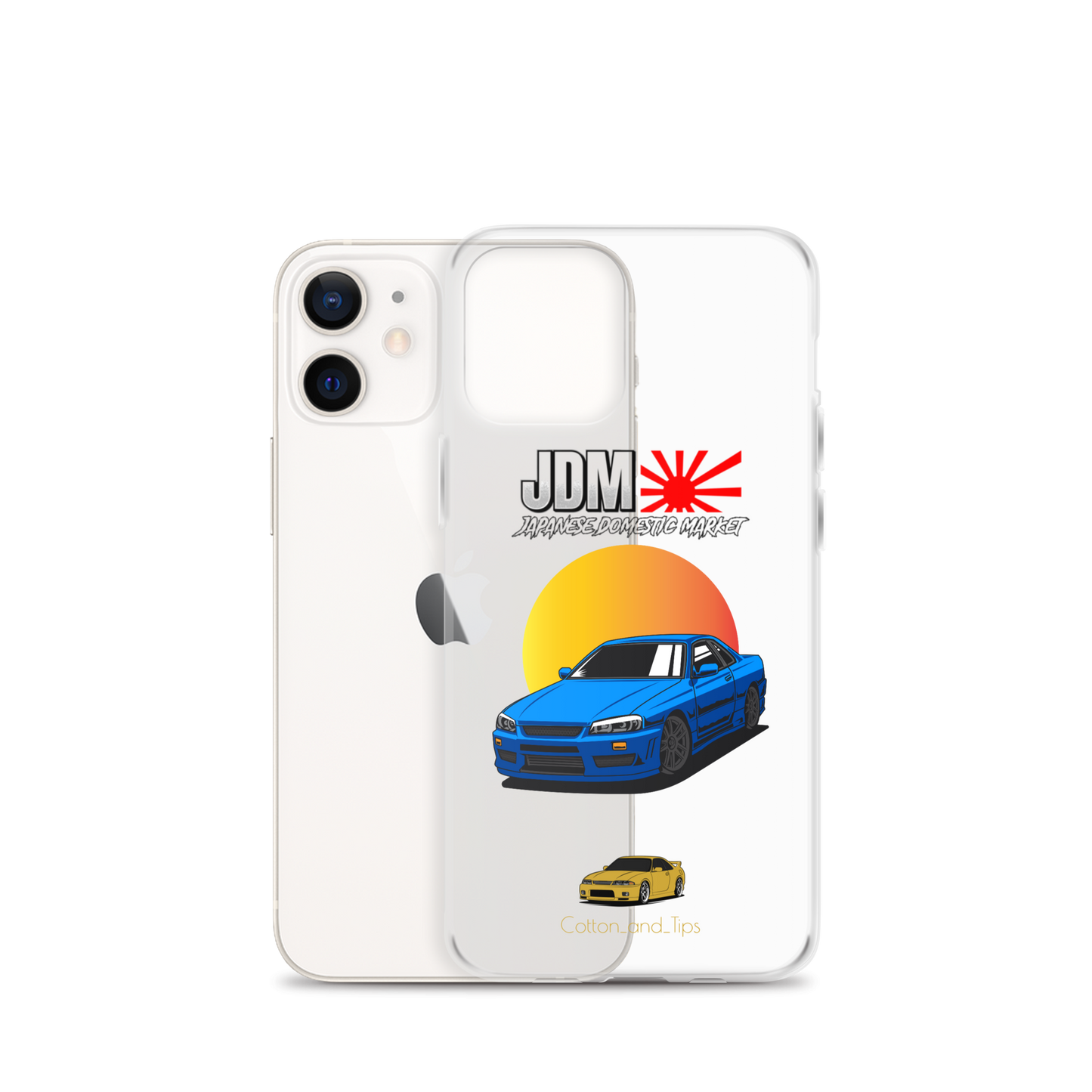 Skyline Cover R34 Sunset Blue (JDM) iPhone® 7 - 14 PRO