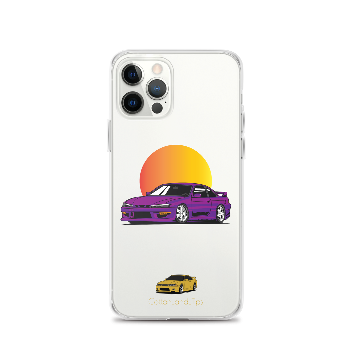 Nissan S15 Cover Purple at Dust iPhone® 7 - 14 PRO