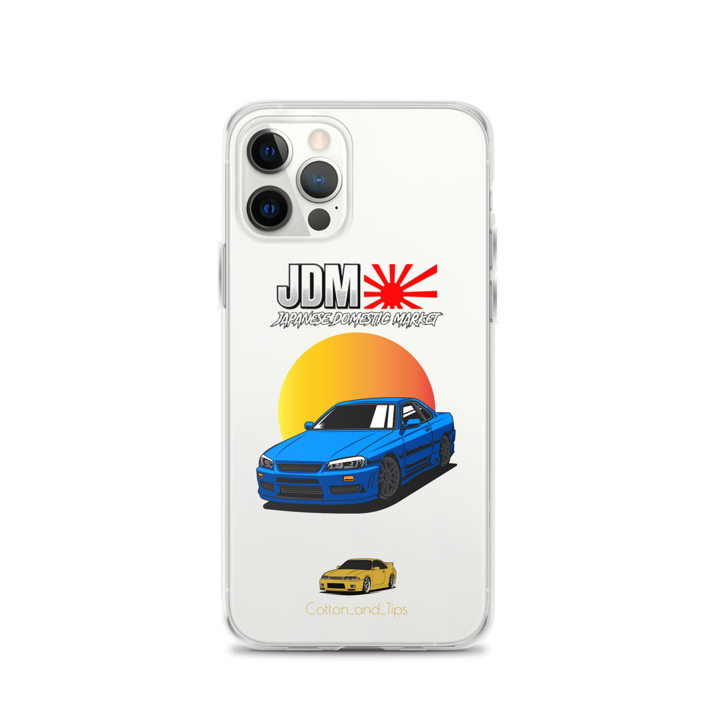 Skyline Cover R34 Sunset Blue (JDM) iPhone® 7 - 14 PRO